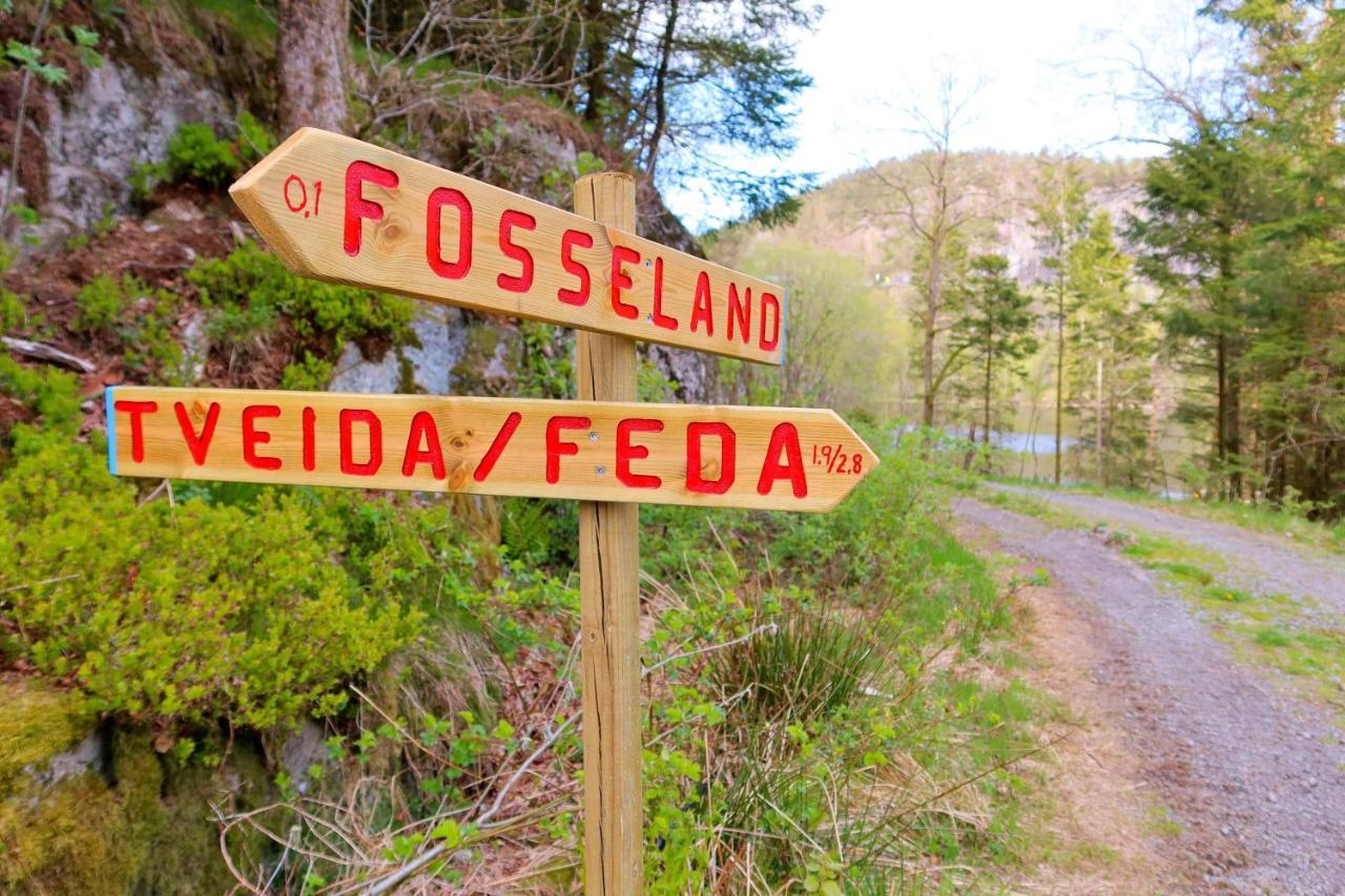 Fosseland Gjestegard Feda Eksteriør billede